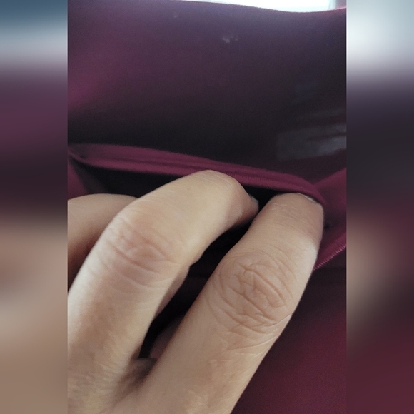 All In Motion Leggings Womens Large High Rise Brushed Sculpt Active Burgundys - Picture 6 of 7